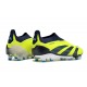 Sale Adidas Predator Accuracy FG Low Soccer Cleats Yellow Blue