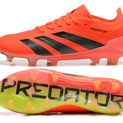 Adidas Predator Accuracy FG Orange Black Mens Soccer Cleats 