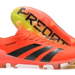 Adidas Predator Accuracy FG Orange Black Mens Soccer Cleats 