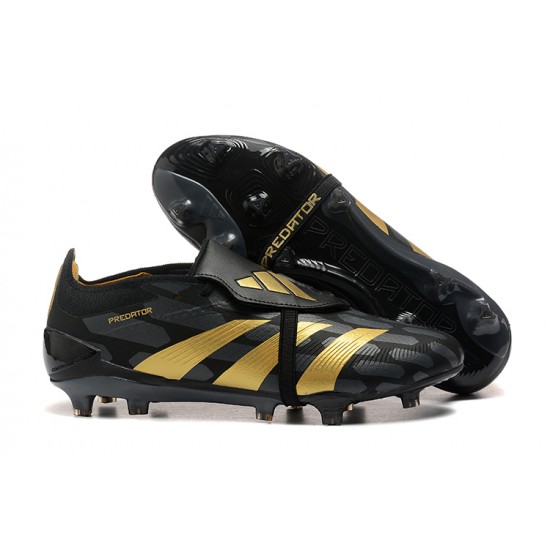 Adidas Predator Accuracy FG Soccer Cleats Black Gold