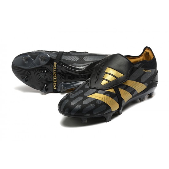 Adidas Predator Accuracy FG Soccer Cleats Black Gold