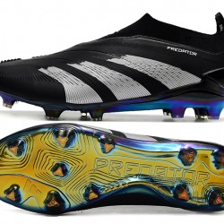 Adidas Predator Accuracy FG Soccer Cleats Black Grey