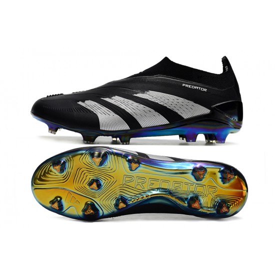 Sale Adidas Predator Accuracy FG Soccer Cleats Black Grey