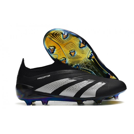 Sale Adidas Predator Accuracy FG Soccer Cleats Black Grey