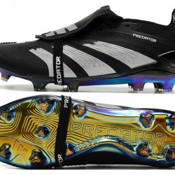 Adidas Predator Accuracy FG Soccer Cleats Black Silver