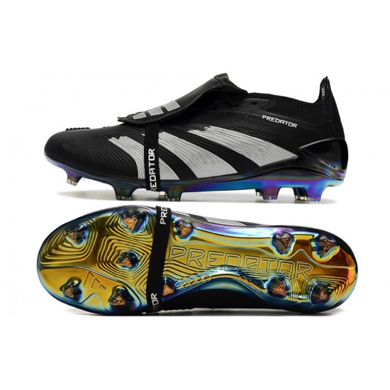 Sale Adidas Predator Accuracy FG Soccer Cleats Black Silver