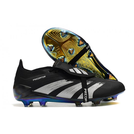 Sale Adidas Predator Accuracy FG Soccer Cleats Black Silver