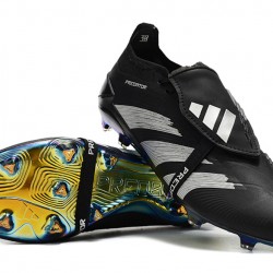 Adidas Predator Accuracy FG Soccer Cleats Black Silver