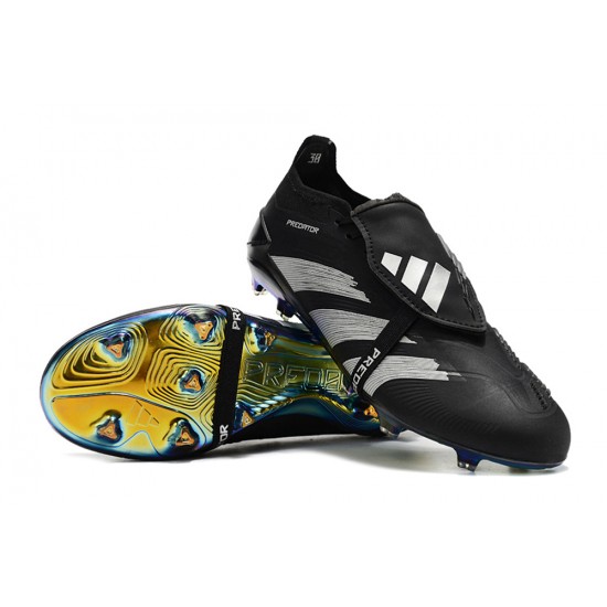 Adidas Predator Accuracy FG Soccer Cleats Black Silver