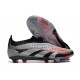 Adidas Predator Accuracy FG Soccer Cleats Black Silver Grey