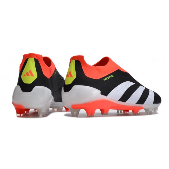 Sale Adidas Predator Accuracy FG Soccer Cleats Black White Orange