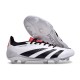 Adidas Predator Accuracy FG Soccer Cleats Black White Red