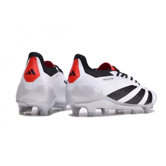 Sale Adidas Predator Accuracy FG Soccer Cleats Black White Red