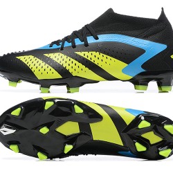 Adidas Predator Accuracy FG Soccer Cleats Black Yellow Blue