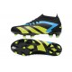 Sale Adidas Predator Accuracy FG Soccer Cleats Black Yellow Blue