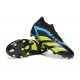 Adidas Predator Accuracy FG Soccer Cleats Black Yellow Blue