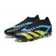 Adidas Predator Accuracy FG Soccer Cleats Black Yellow Blue