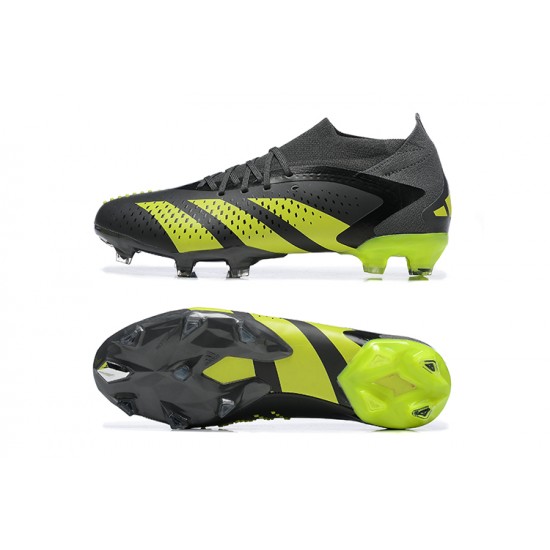 Sale Adidas Predator Accuracy FG Soccer Cleats Black Yellow