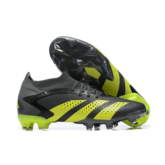 Sale Adidas Predator Accuracy FG Soccer Cleats Black Yellow