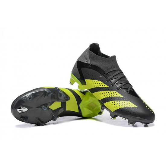 Sale Adidas Predator Accuracy FG Soccer Cleats Black Yellow