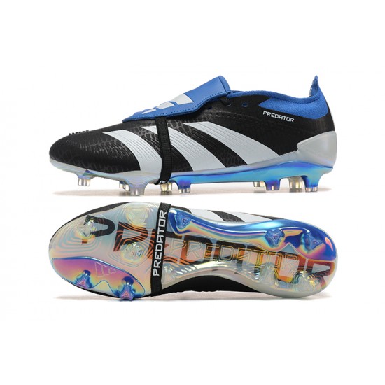 Adidas Predator Accuracy FG Soccer Cleats Blue Black White