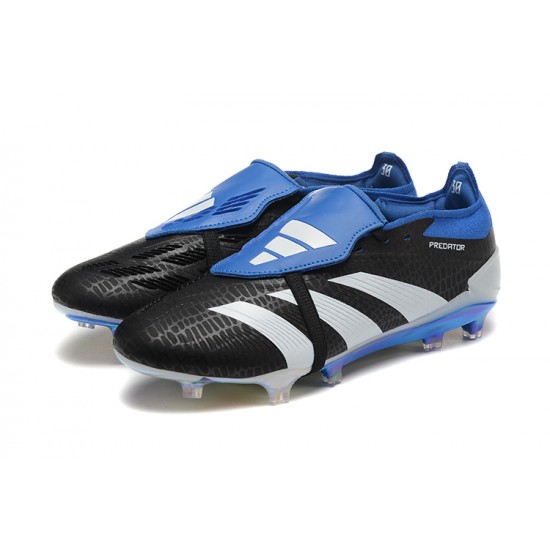 Adidas Predator Accuracy FG Soccer Cleats Blue Black White