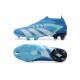 Adidas Predator Accuracy FG Soccer Cleats Blue Grey