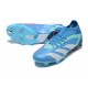 Adidas Predator Accuracy FG Soccer Cleats Blue Grey