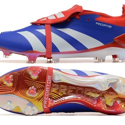 Adidas Predator Accuracy FG Soccer Cleats Blue Red White