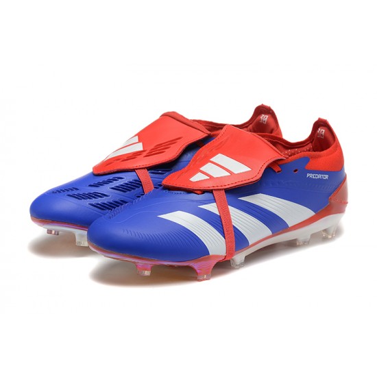 Adidas Predator Accuracy FG Soccer Cleats Blue Red White