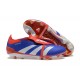 Adidas Predator Accuracy FG Soccer Cleats Blue Red White