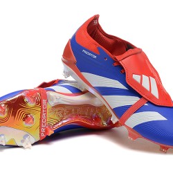 Adidas Predator Accuracy FG Soccer Cleats Blue Red White