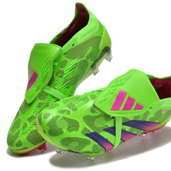 Adidas Predator Accuracy FG Soccer Cleats Green Purple