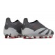 Adidas Predator Accuracy FG Soccer Cleats Grey Deep Grey