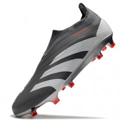 Adidas Predator Accuracy FG Soccer Cleats Grey Deep Grey