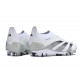 Adidas Predator Accuracy FG Soccer Cleats Grey White