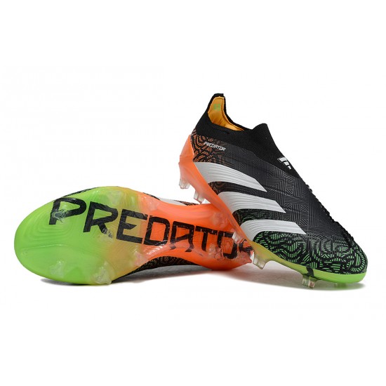 Adidas Predator Accuracy FG Soccer Cleats Orange Black Silver