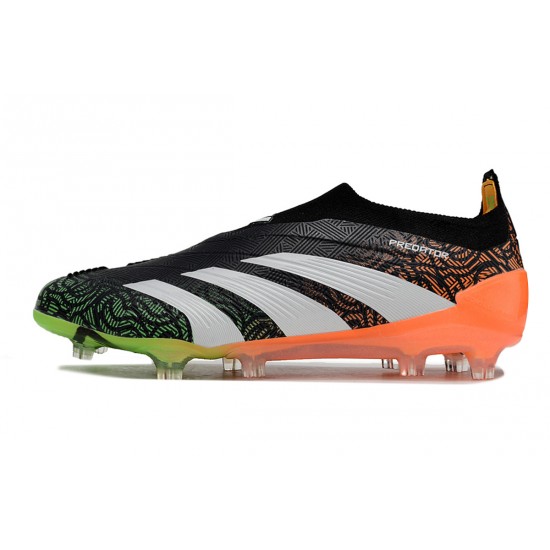 Sale Adidas Predator Accuracy FG Soccer Cleats Orange Black Silver