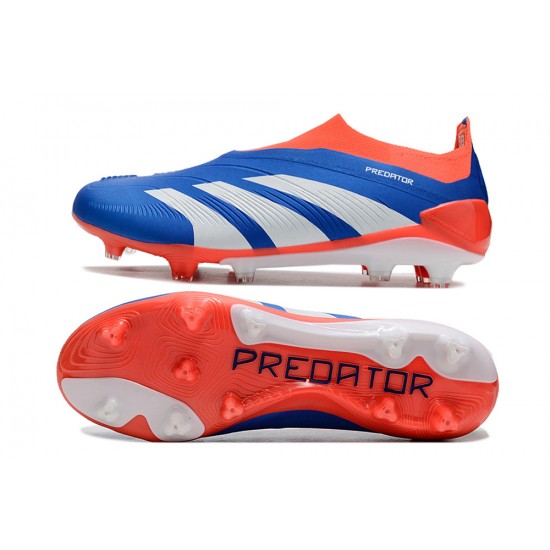 Sale Adidas Predator Accuracy FG Soccer Cleats Orange Blue White