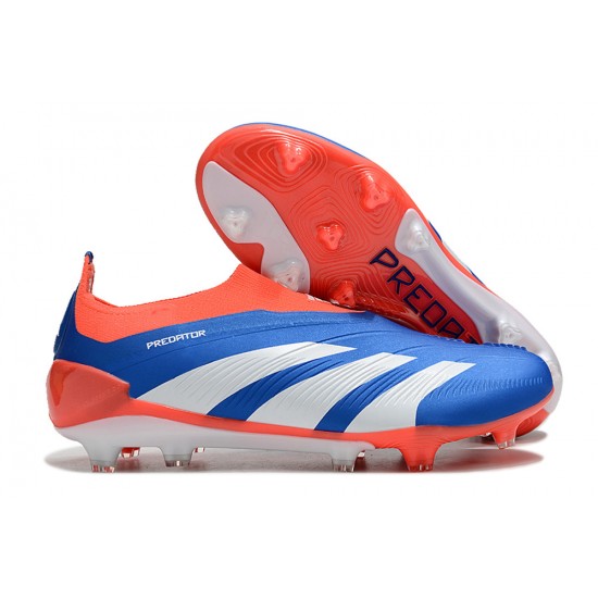 Sale Adidas Predator Accuracy FG Soccer Cleats Orange Blue White