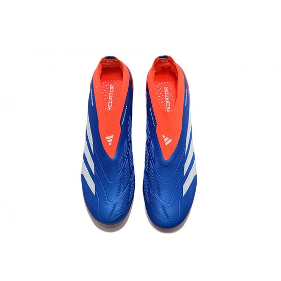 Sale Adidas Predator Accuracy FG Soccer Cleats Orange Blue White