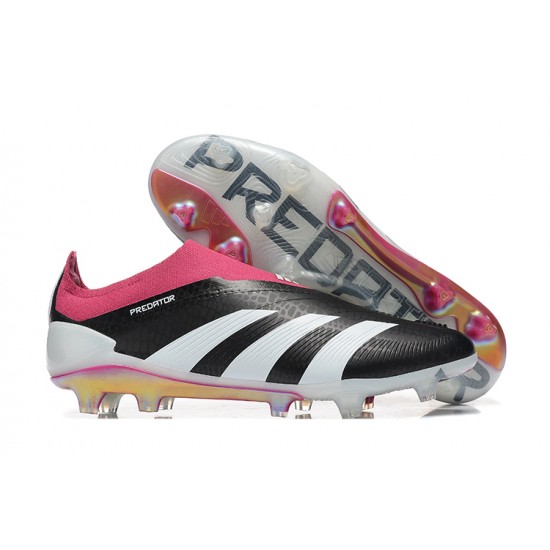 Adidas Predator Accuracy FG Soccer Cleats Pink Black White