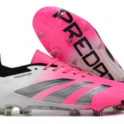 Adidas Predator Accuracy FG Soccer Cleats Purple Black White