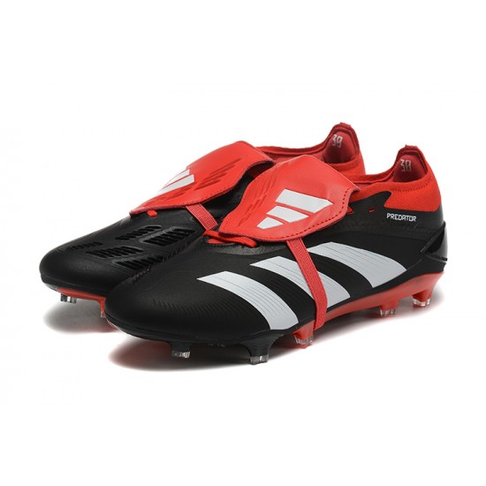 Sale Adidas Predator Accuracy FG Soccer Cleats Red Black White