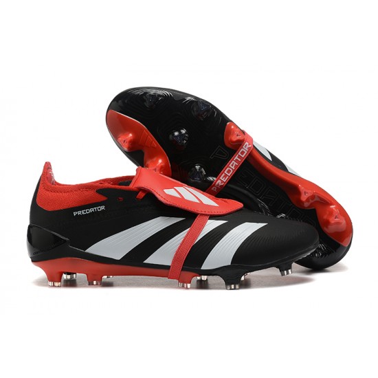 Sale Adidas Predator Accuracy FG Soccer Cleats Red Black White