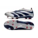 Sale Adidas Predator Accuracy FG Soccer Cleats Silver Blue Red