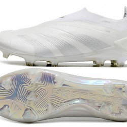 Adidas Predator Accuracy FG Soccer Cleats White Beige