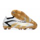 Sale Adidas Predator Accuracy FG Soccer Cleats White Gold Black