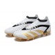 Sale Adidas Predator Accuracy FG Soccer Cleats White Gold Black