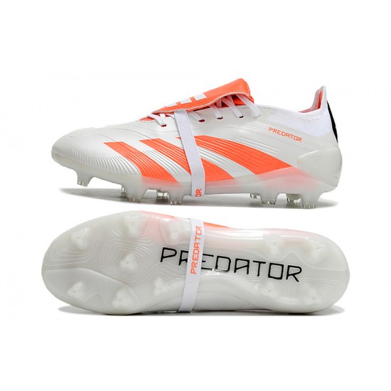 Sale Adidas Predator Accuracy FG Soccer Cleats White Orange